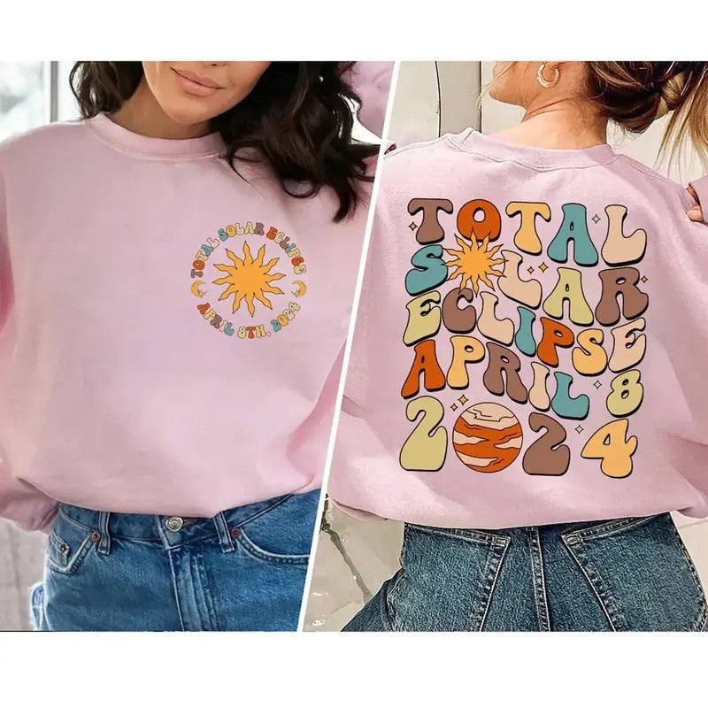 Total Solar Eclipse 2024 shirt, Solar Eclipse 2024 shirt - clothing by TeeHivey.com