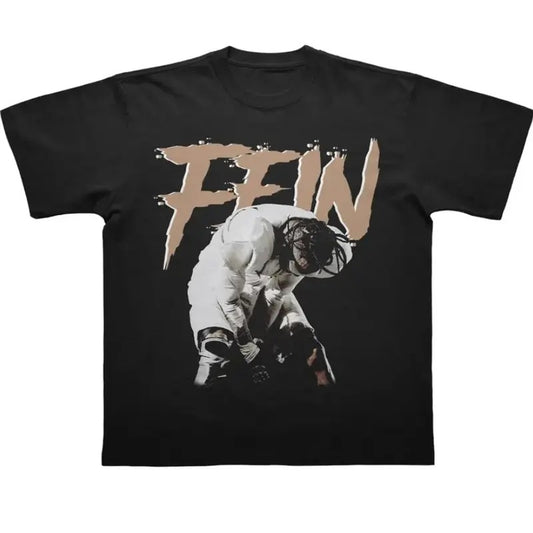 Traviiis Scotttt Feiin T-Shirt, Traviiis Scotttt  album merch, Traviiis Scotttt  Utopia Shirt, Concert Fan Graphic Tee, Vingate Hip Hop Rapper Shirt - Classic Cotton Fabric Menswear - Shirt Graphic Shirt