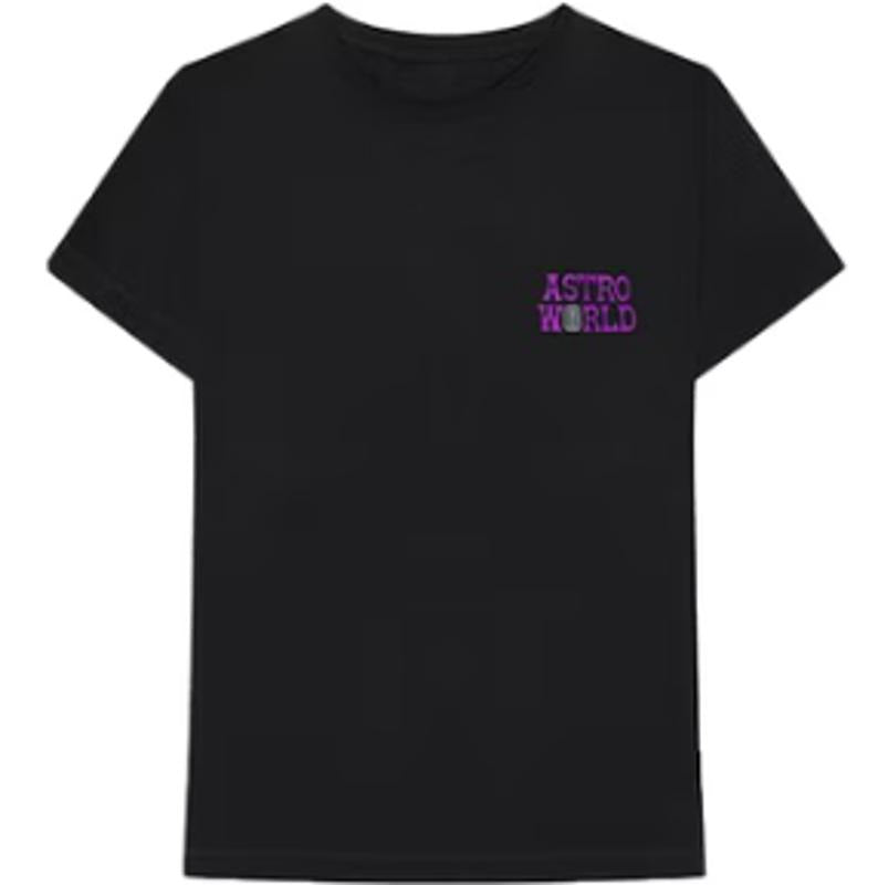 Travis Scott Astroworld RIP DJ Screw Tee Black (83665-104) Men's Size M-XXL