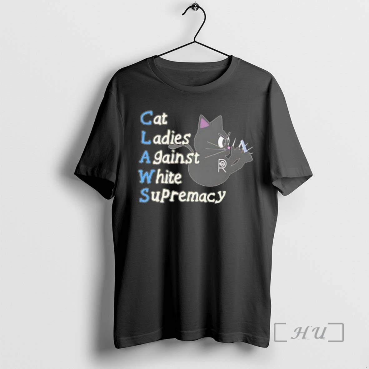 Trending Cat Against White Supremacy Dark - clothing by TeeHivey.com