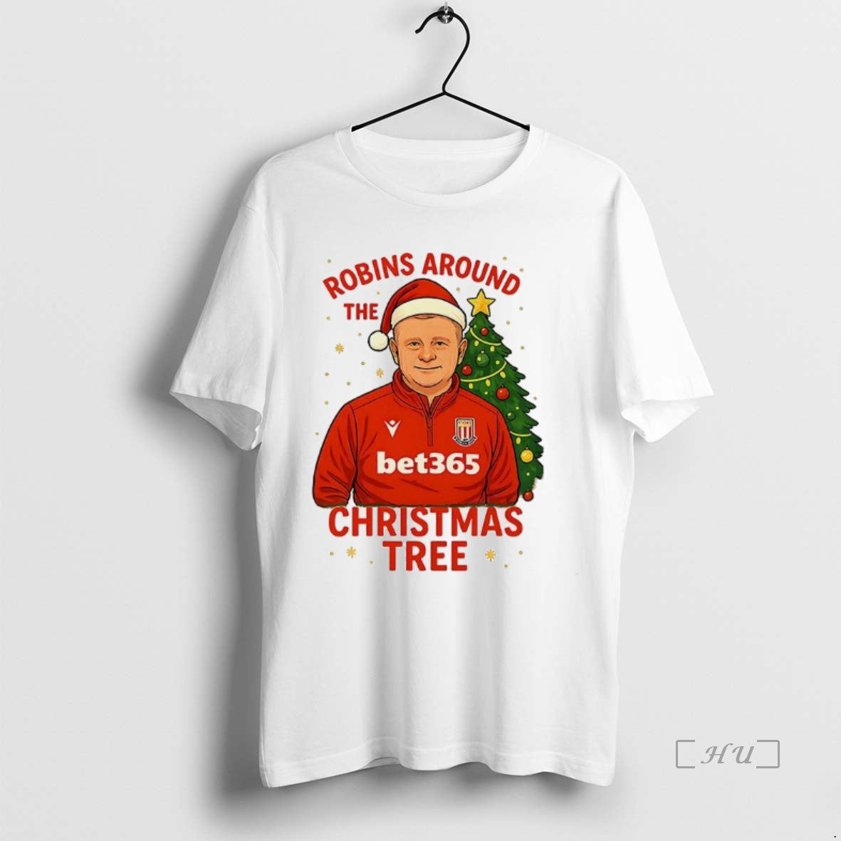 Trending Coach Robins Around Stoke City Fc The Christmas Tree - clothing by TeeHivey.com