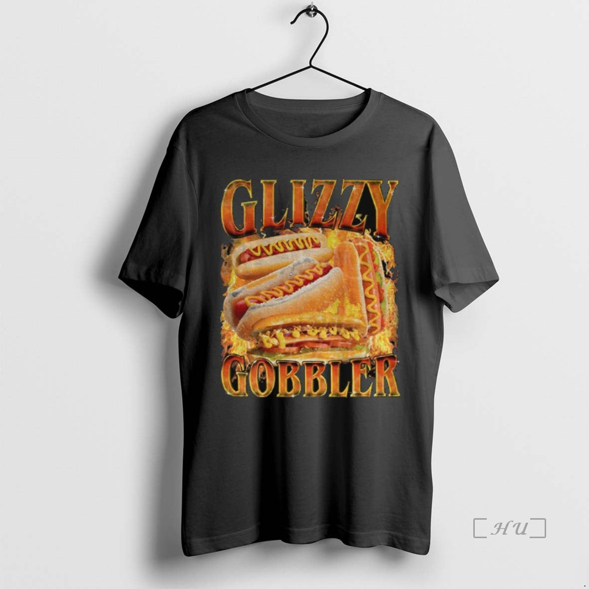 Trending Glizzy Gobbler Faded Hot Dog Funny Meme - clothing by TeeHivey.com