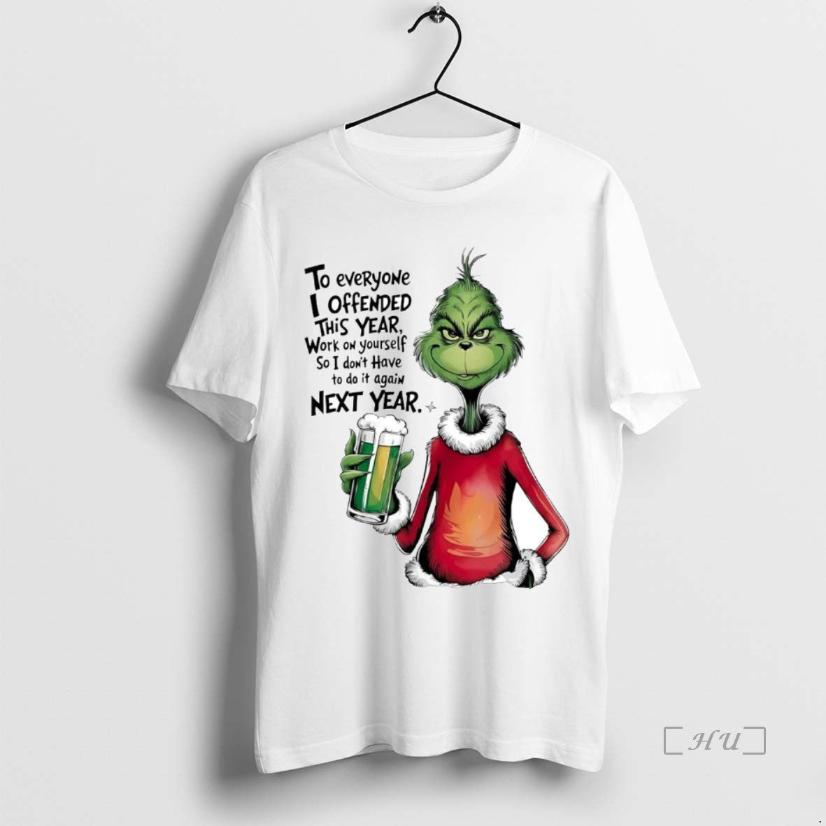 Trending Grinch To Everyone I Offended This Year Christmas - clothing by TeeHivey.com