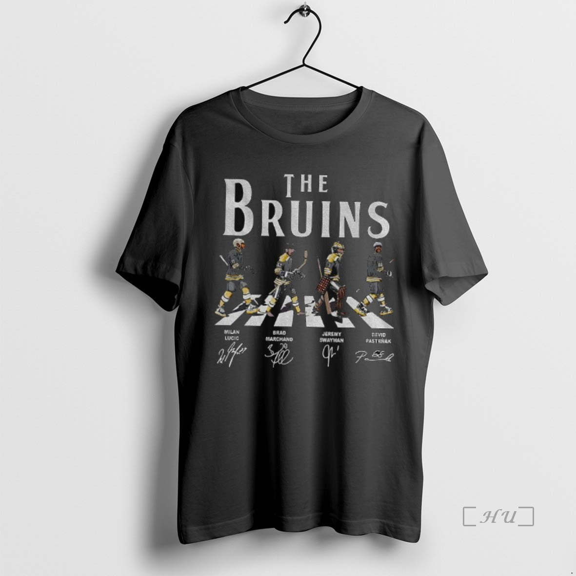 Trending Lucic Marchand Swayman Pastrnak The Boston Bruins Hockey Abbey Road Nhl Signatures Vintage Premium