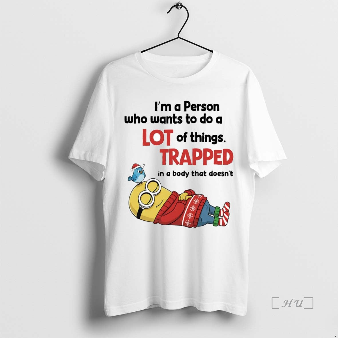 Trending Minions Im A Person Who Wants To Do A Lot Of Things Christmas Premium - clothing by TeeHivey.com