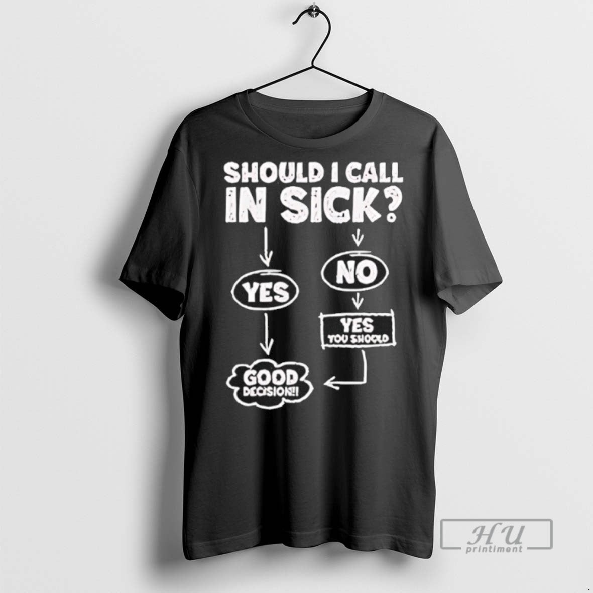 Trending Officials Should I Call In Sick Yes Good Decision No Yes You Should - clothing by TeeHivey.com
