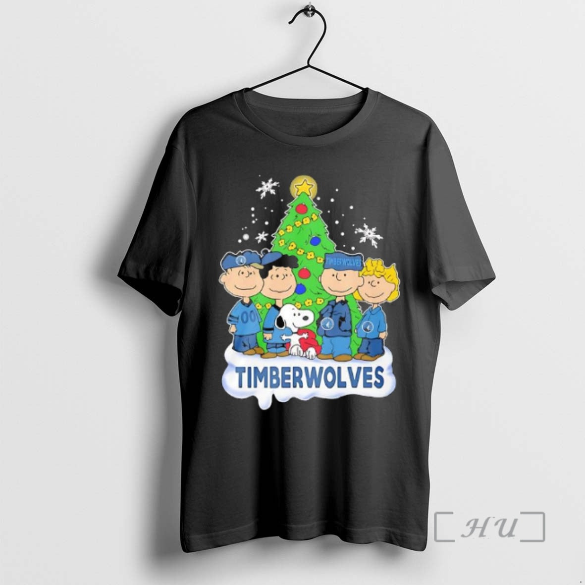 Trending Peanuts Comic Christmas Tree In Western Greenbrier Timberwolves Graphic - clothing by TeeHivey.com