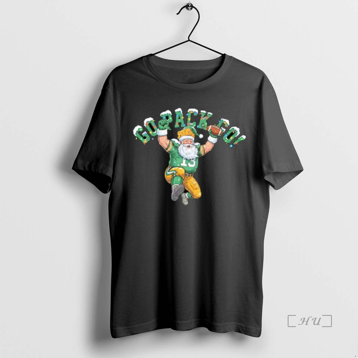 Trending Santa Claus Green Bay Packers Go Pack Go Christmas - clothing by TeeHivey.com