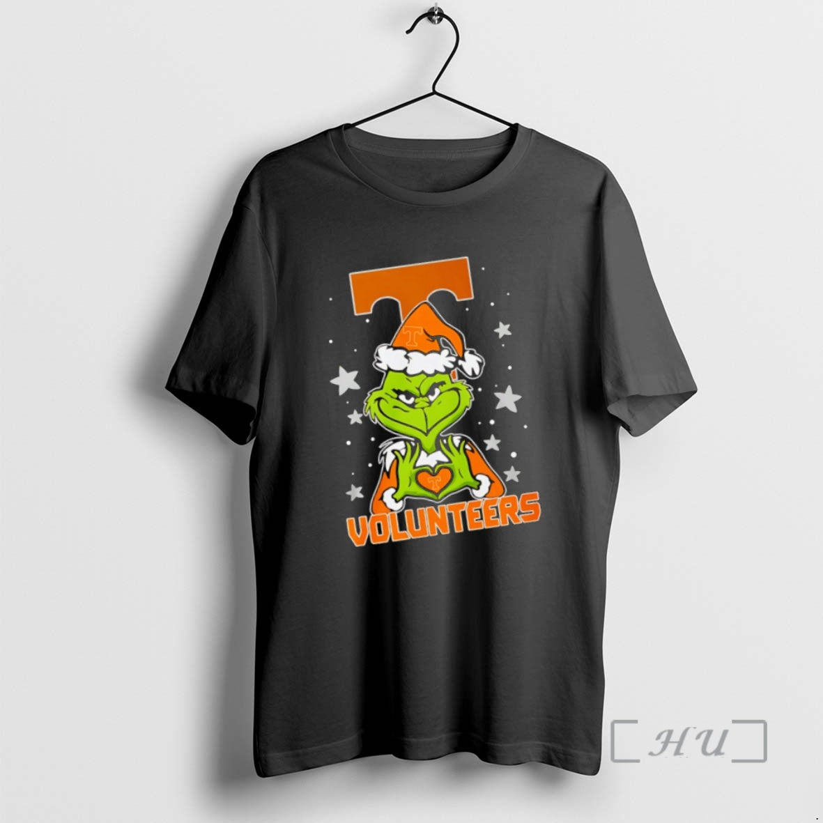 Trending Tennessee Volunteers Love Grinch Heart Hand Christmas 2025 - clothing by TeeHivey.com