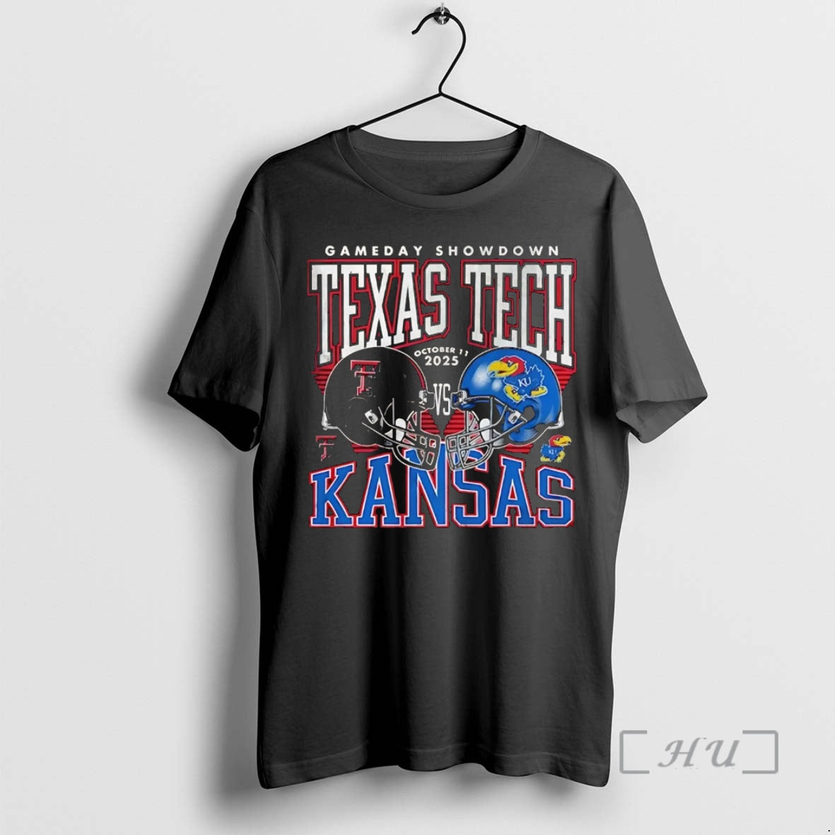 Trending Texas Tech Red Raiders Vs Kansas Jayhawks 2025 Gameday Showdown Premium T Shirts Sweater - clothing by TeeHivey.com