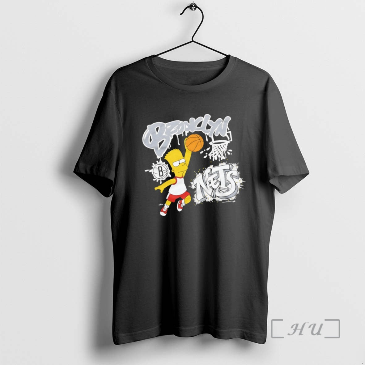 Trending The Bart Simpson X Brooklyn Nets Basketball - clothing by TeeHivey.com