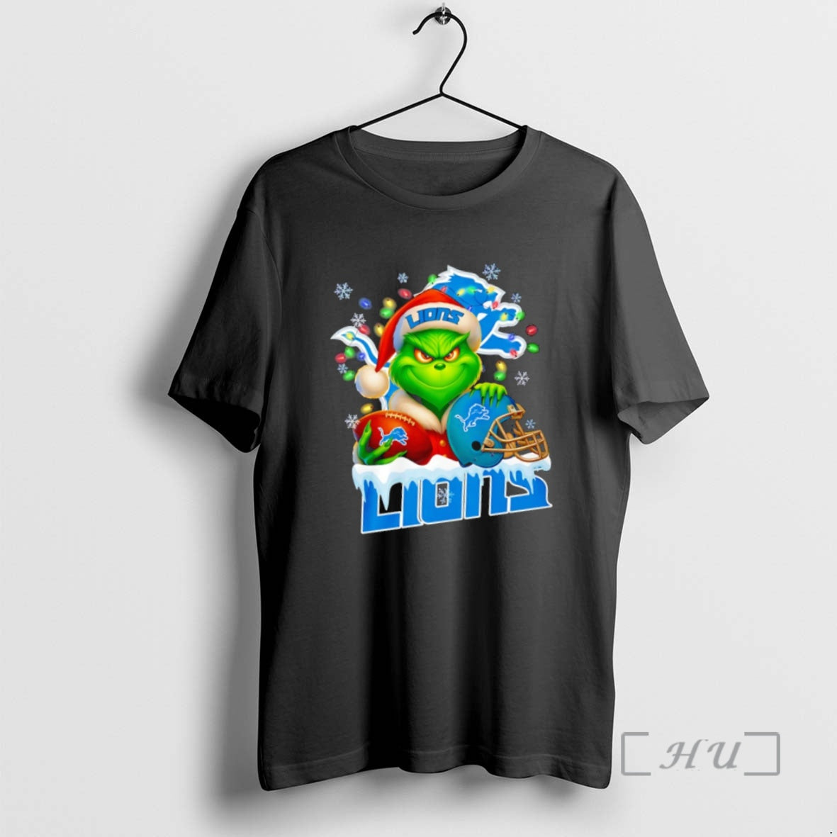Trending The Grinch Love Detroit Lions Football Lights Christmas 25 - clothing by TeeHivey.com