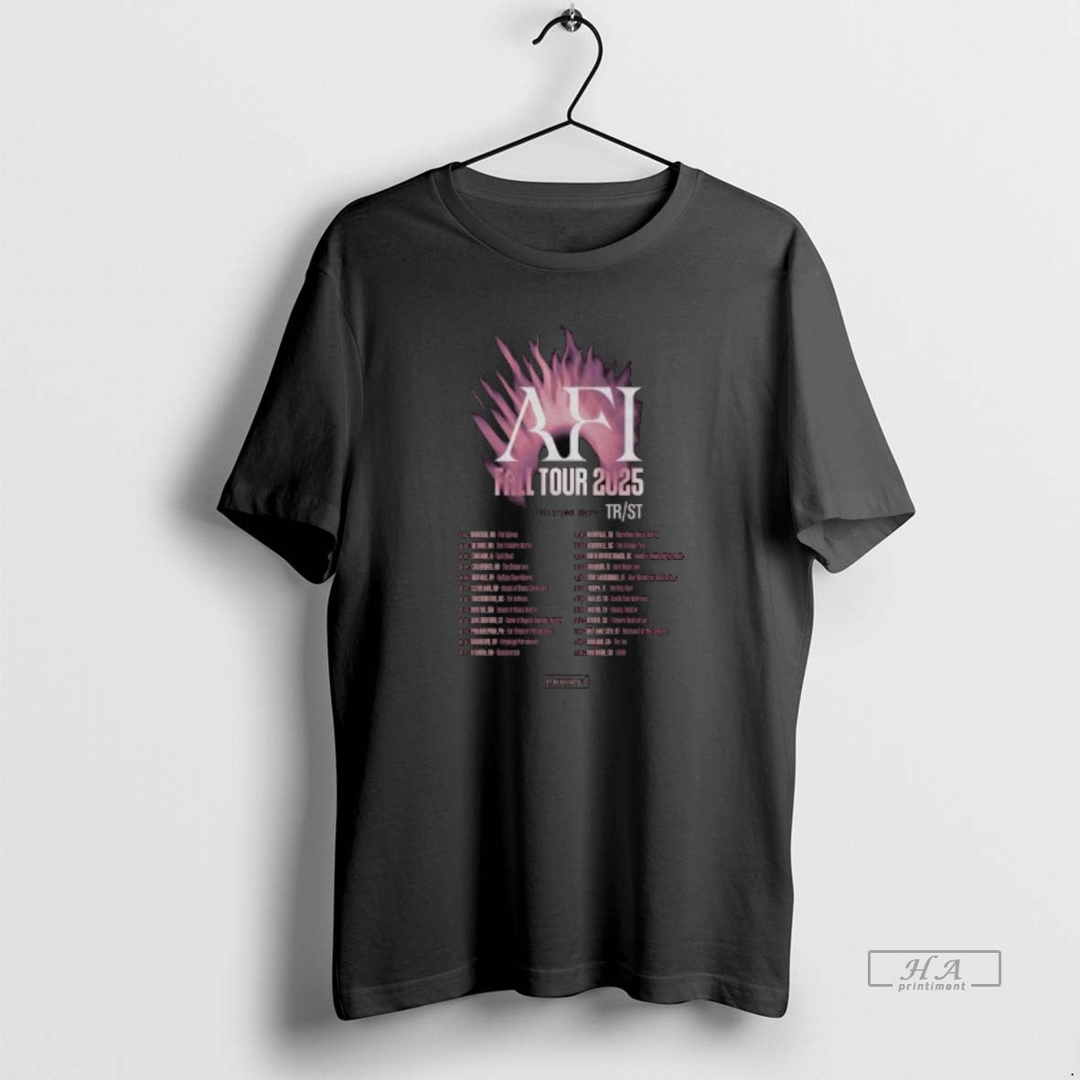 Trendy Afi Fall Tour 2025 Long Sleve - clothing by TeeHivey.com