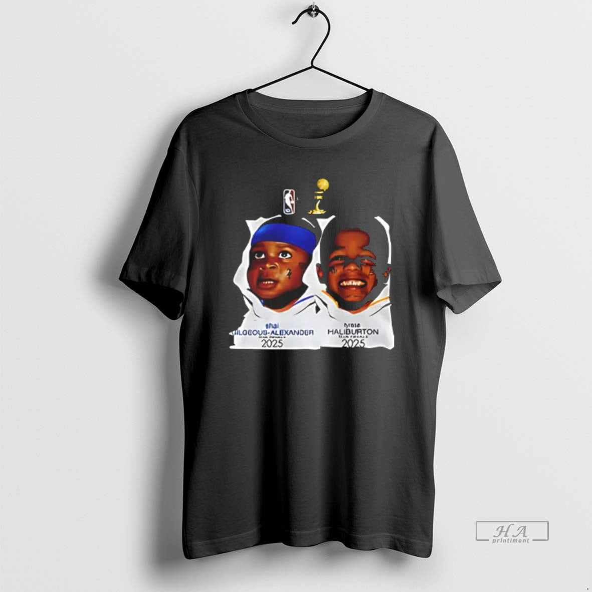 Trendy Baby Shai Gilgeous Alexander X Tyrese Haliburton Nba Finals 2025 - clothing by TeeHivey.com