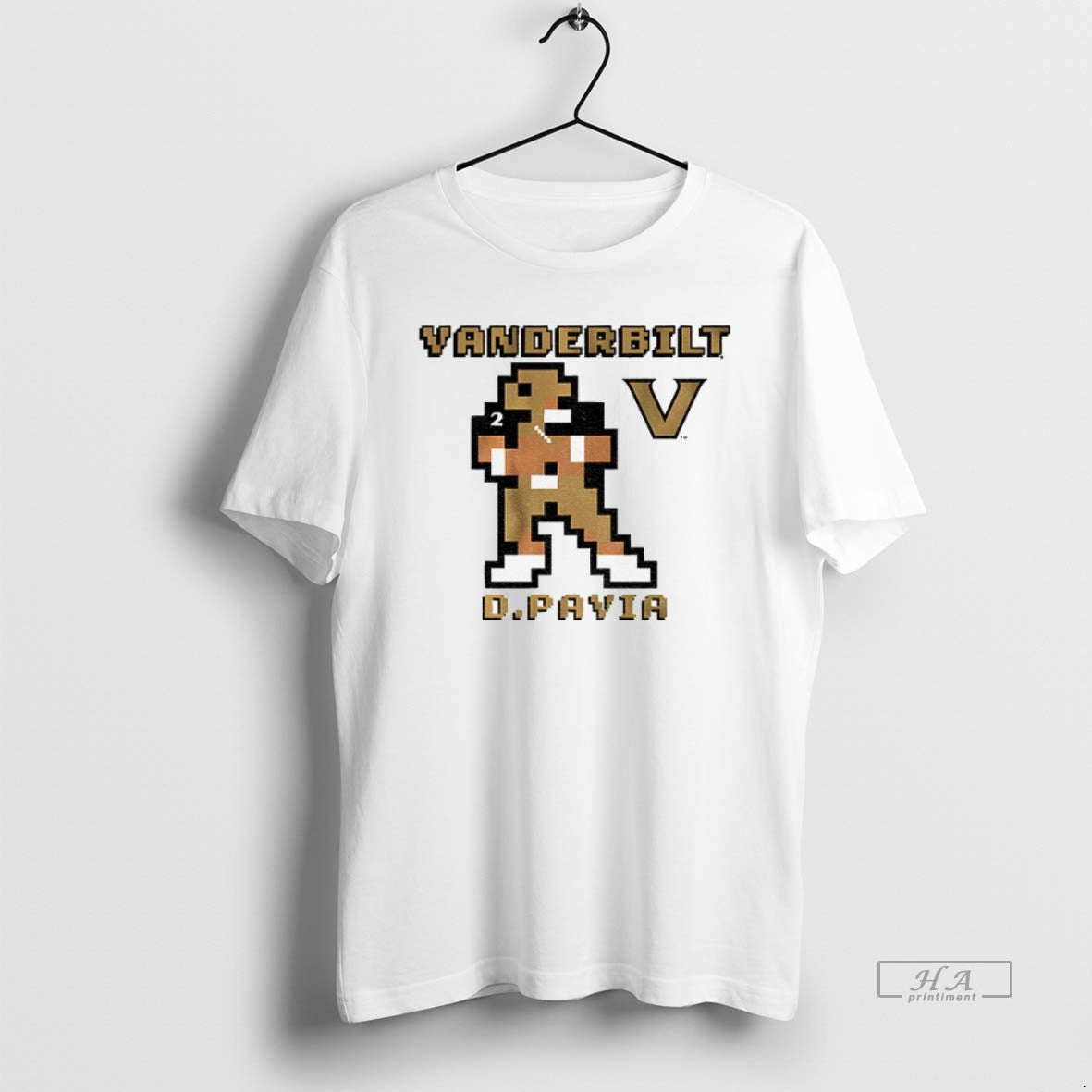 Trendy Diego Pavia 8 Bit Retro Baller Vanderbilt Commodores Football - clothing by TeeHivey.com
