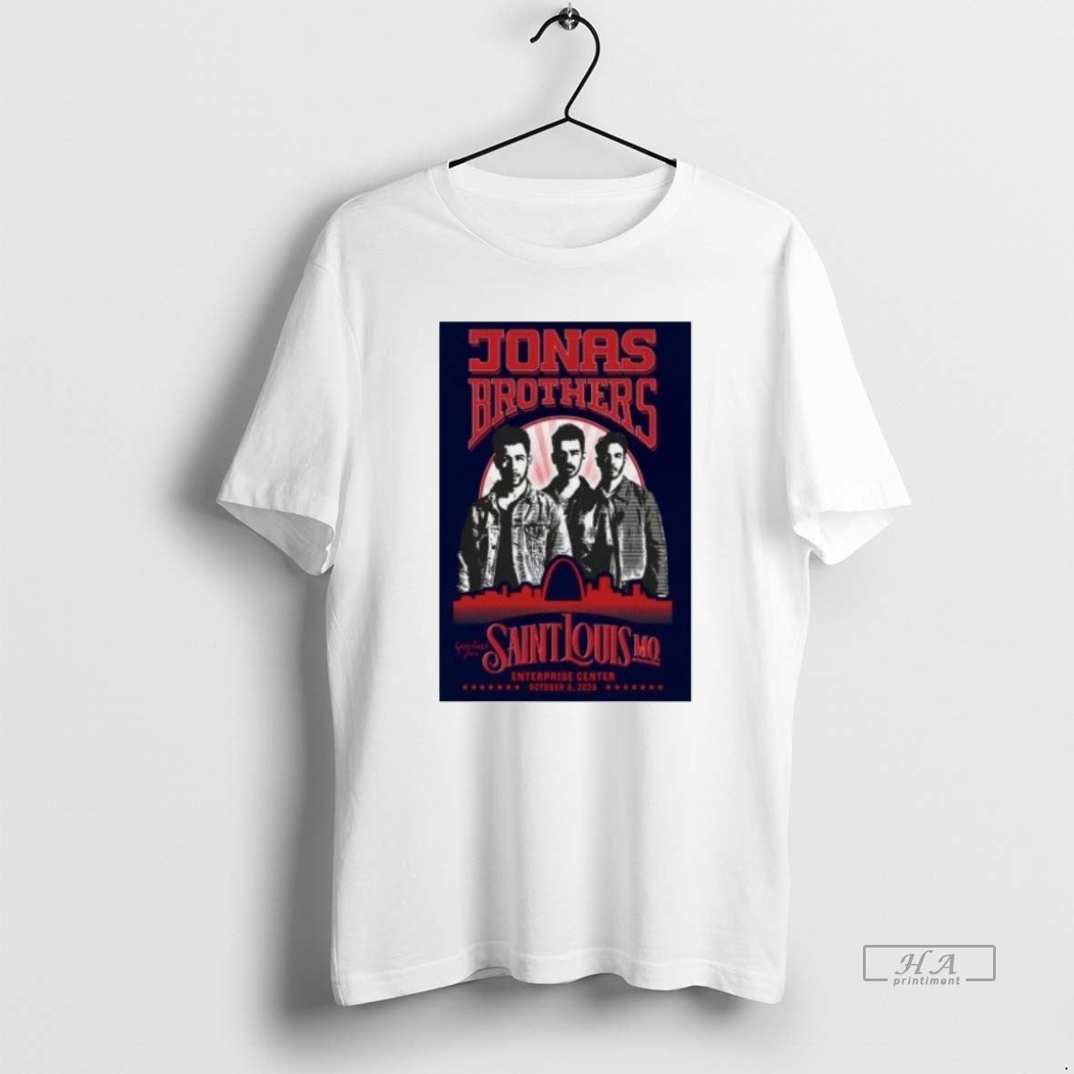 Trendy Jonas Brothers Oct 12 2025 Saint Louis Mo - clothing by TeeHivey.com