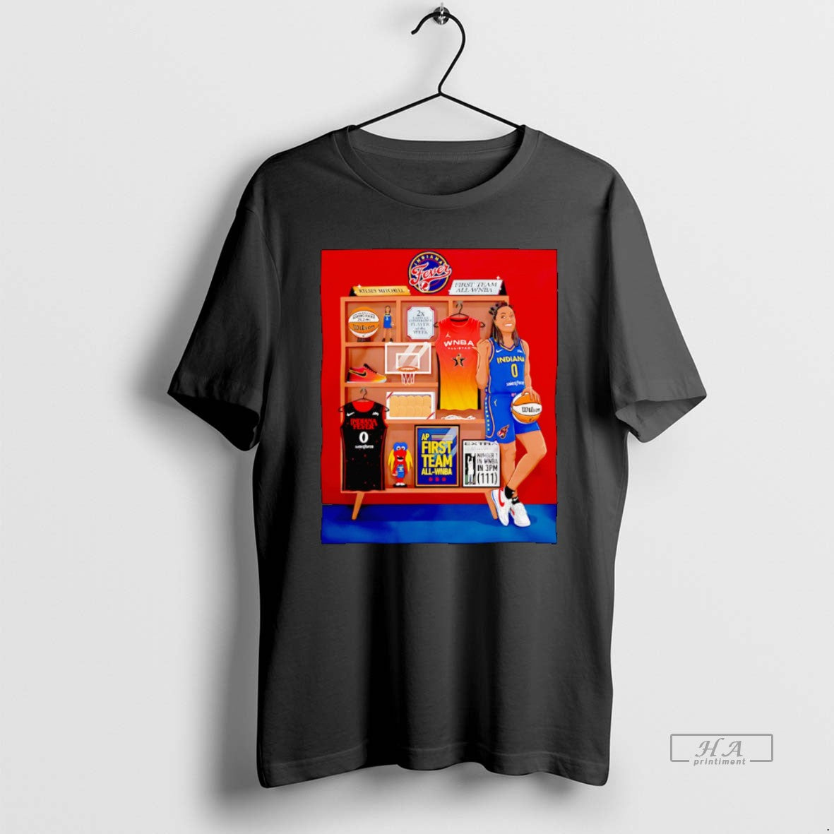 Trendy Kelsey Mitchell Indiana Fever First Team All Wnba 2025 - clothing by TeeHivey.com