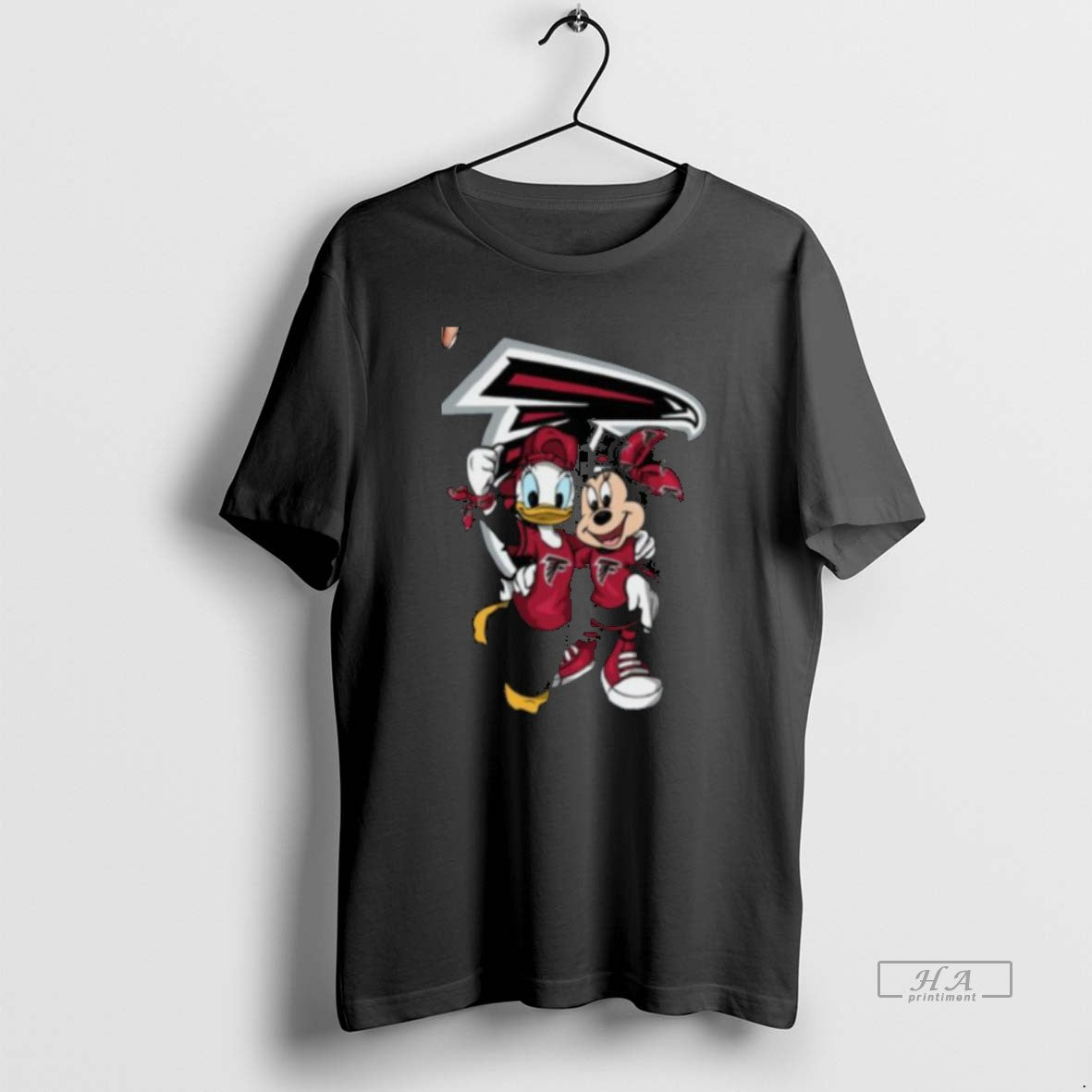 Trendy Minnie And Donald Duck Atlanta Falcons Fan Tee0 - clothing by TeeHivey.com