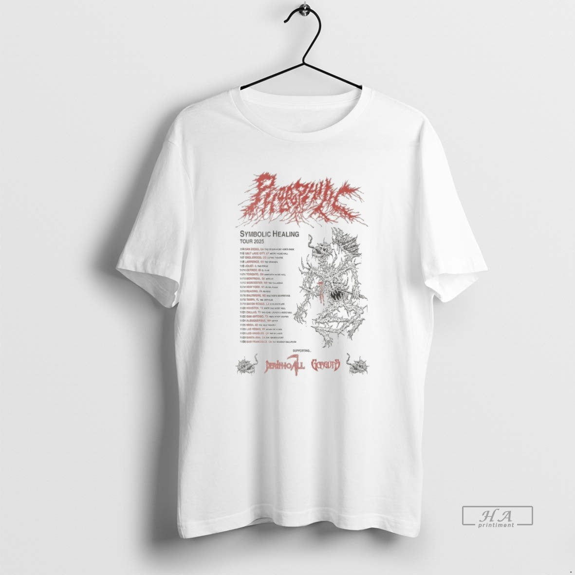 Trendy Phobophilic Symbolic Healing Tour 2025 - clothing by TeeHivey.com