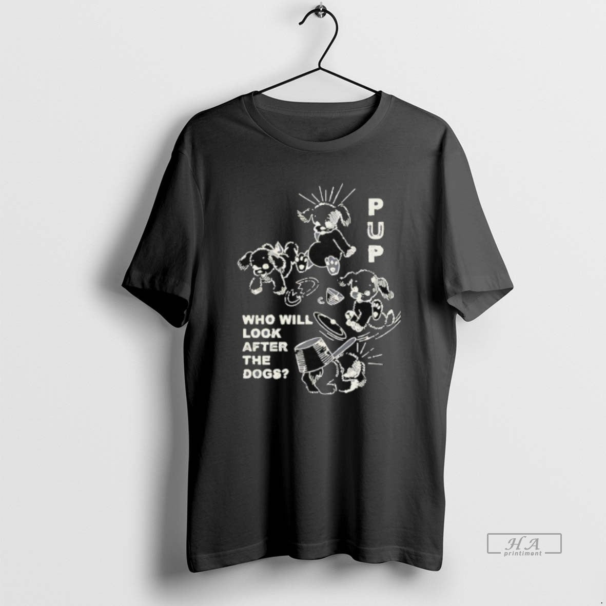Trendy Pup The Band Furbaby Frolic Who Will Look After The Dogs - clothing by TeeHivey.com