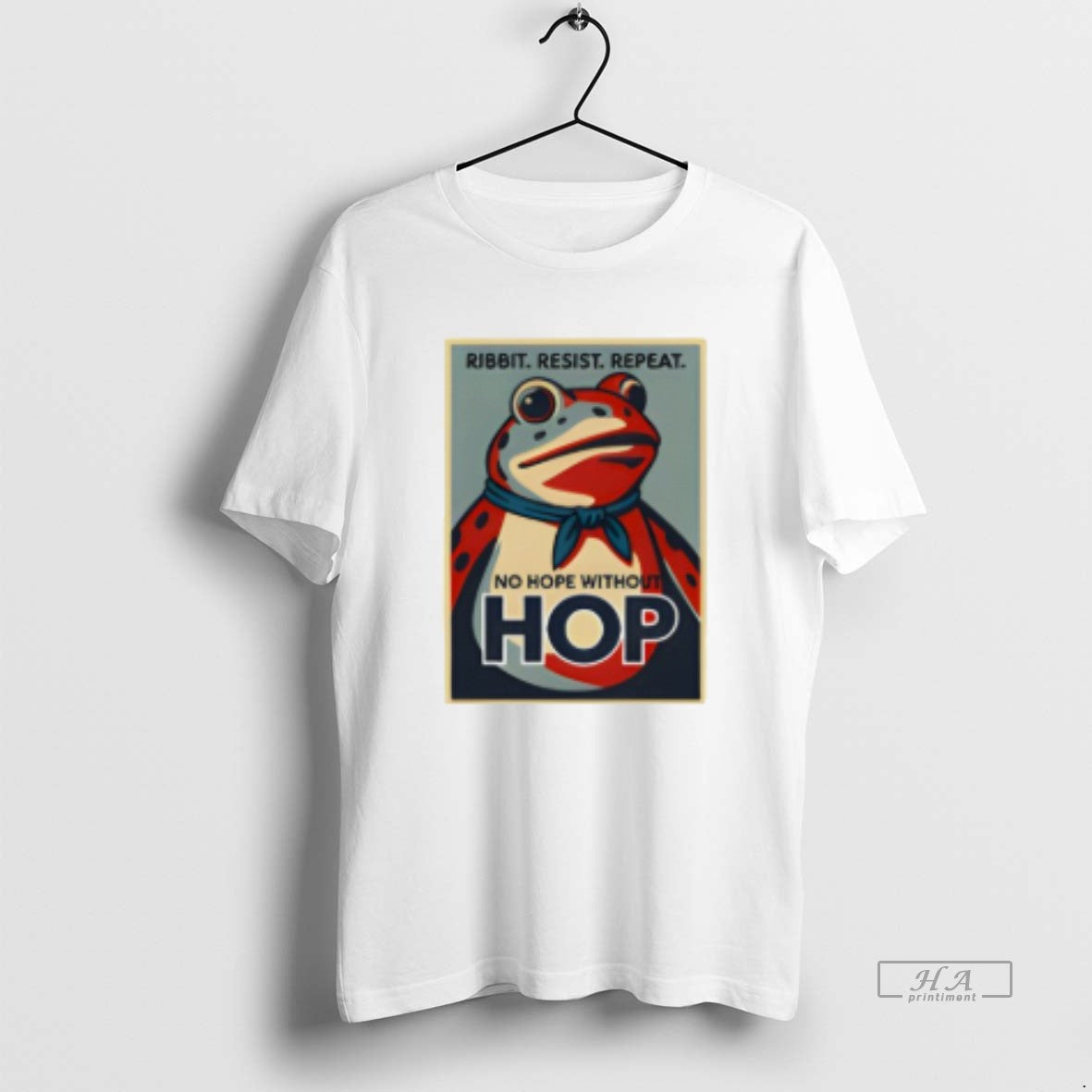 Trendy Resist Portland Frog Stand With Frog Ribit Resist Repeat - clothing by TeeHivey.com