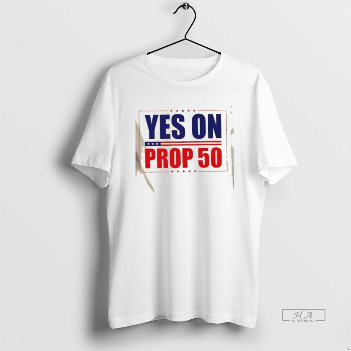 Trendy Yes On Prop 50 Stars - clothing by TeeHivey.com