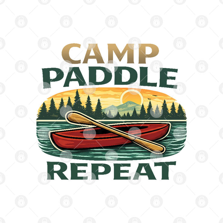 Troop 61 St Louis Summer 2026 Michigan Camp Paddle Repeat Shirt