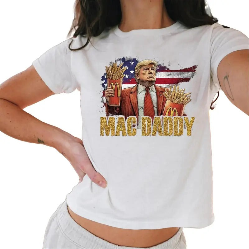 Trump Mac Daddy Baby Tee, Great Baby Tee For Men For Women Casual Comfort - clothing by TeeHivey.com