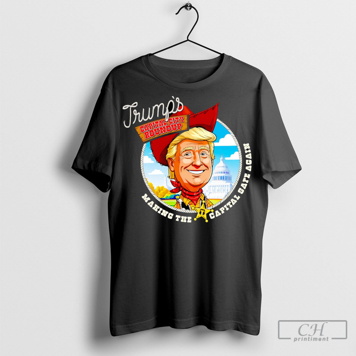 Trumps Capital City Roundup Making The Capital Safe Again Sweater