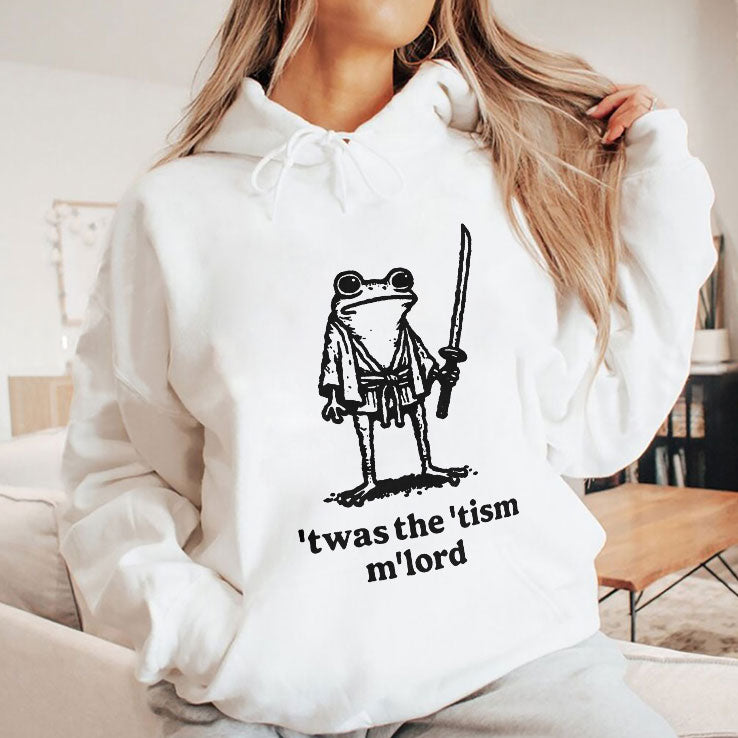 T’was The ‘Tism M’Lord Funny Medieval Knight Frog T-Shirt