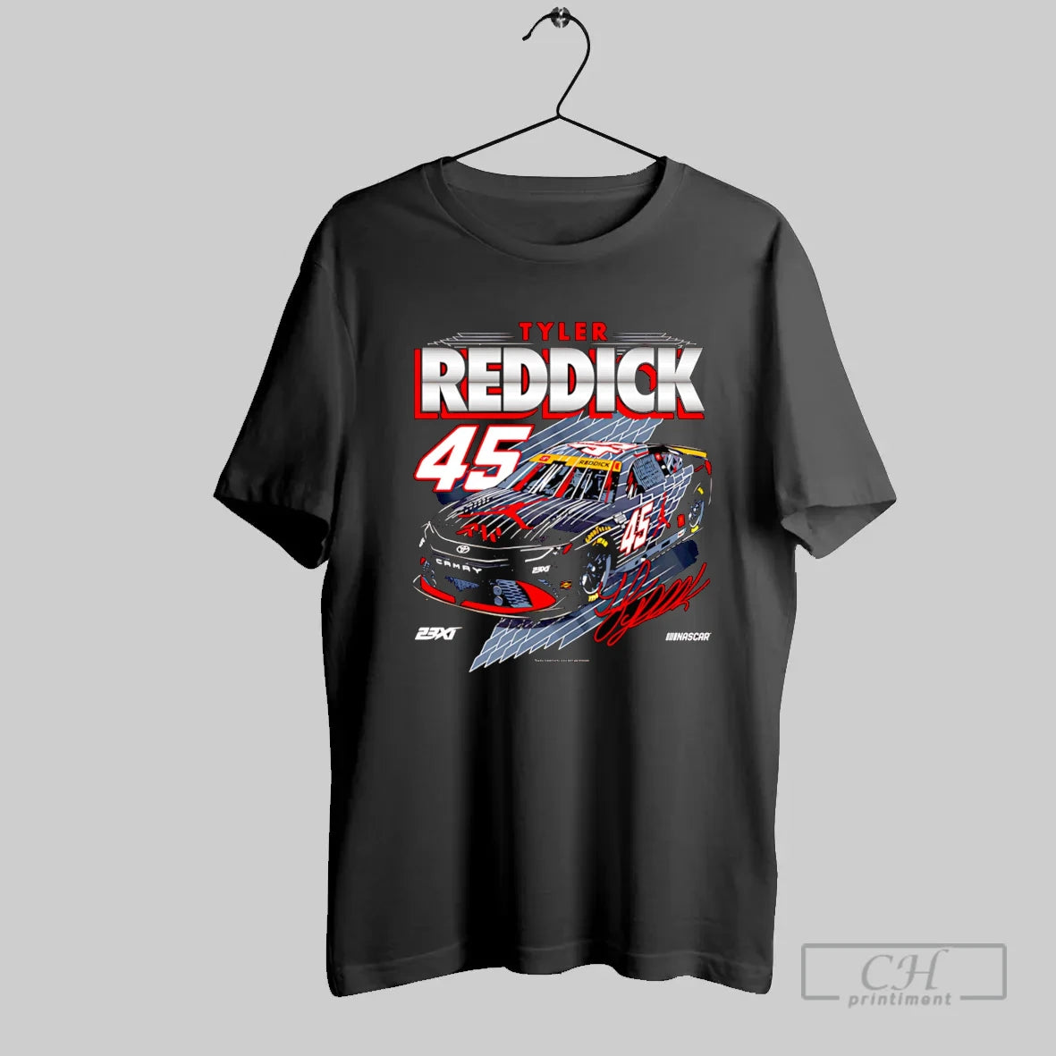 Tyler Reddick 23xi Racing Car - clothing by TeeHivey.com