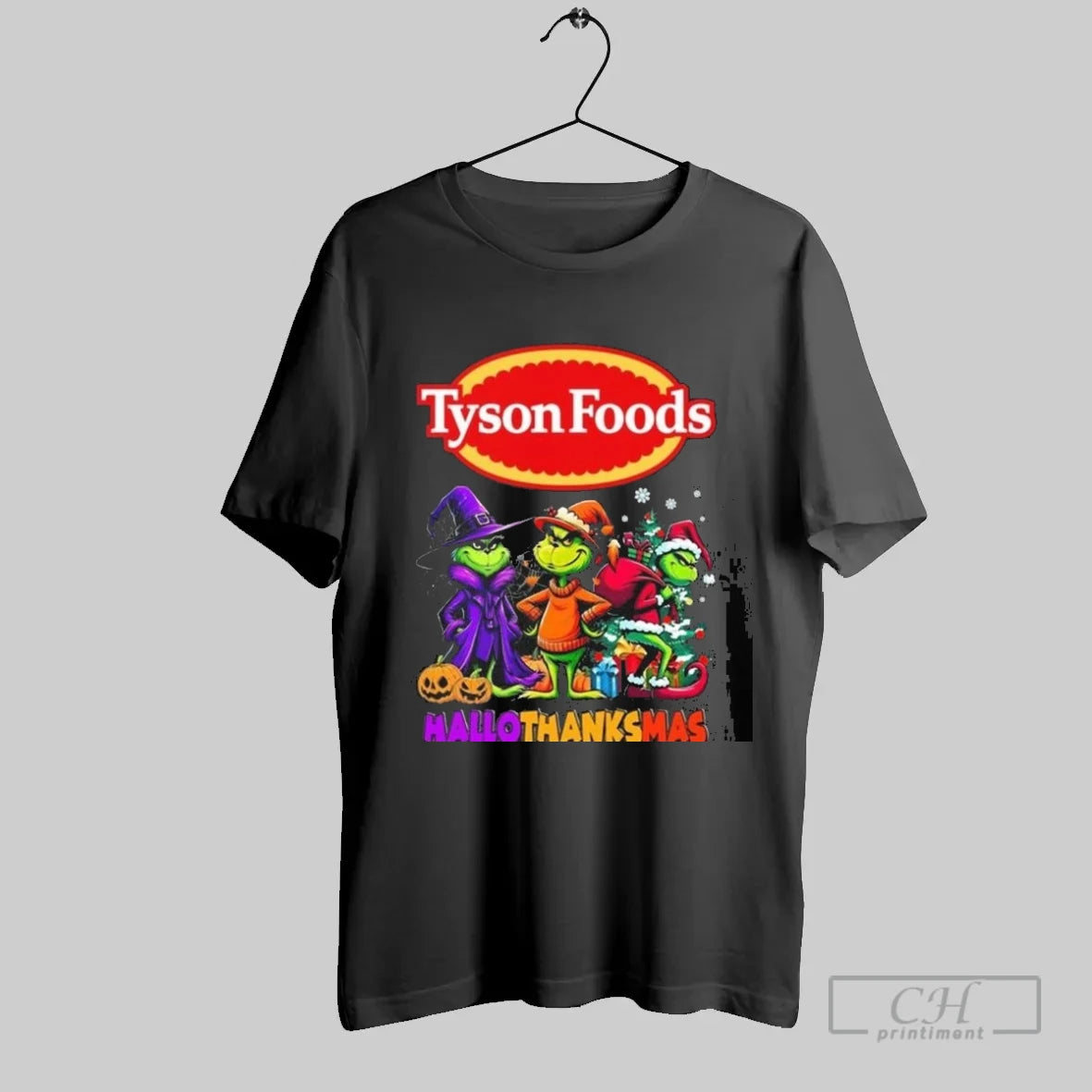 Tyson Foods The Grinch Hallothanksmas 2025 - clothing by TeeHivey.com
