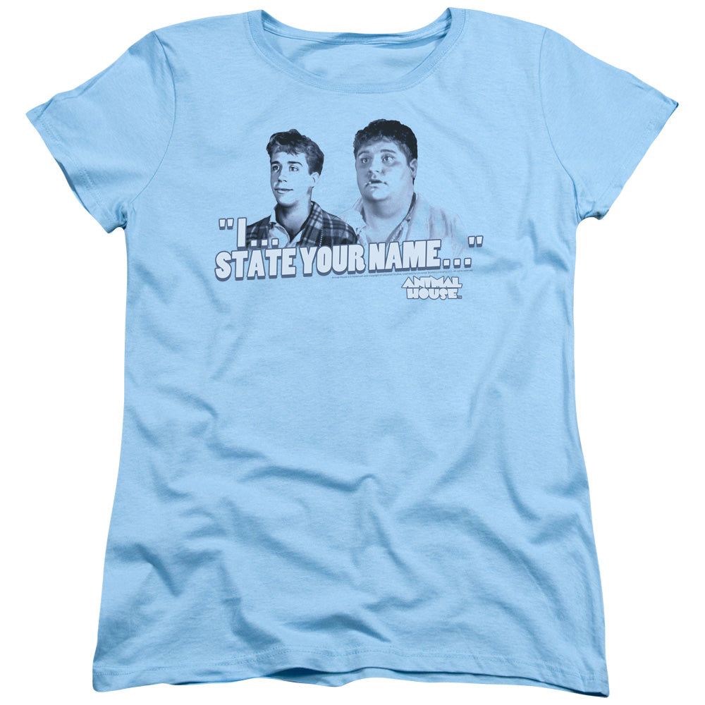 Animal House Pledges Womens T Shirt Light Blue - clothing by TeeHivey.com