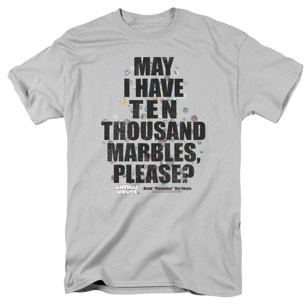 Animal House Marbles Mens T Shirt Silver Silver - clothing by TeeHivey.com (Image 2)
