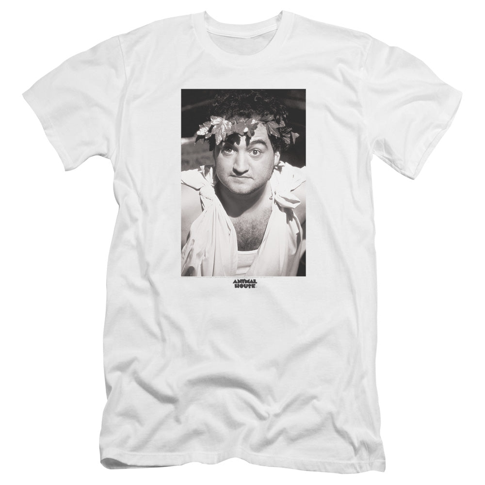 Animal House The Animal Premium Bella Canvas Slim Fit Mens T Shirt White - clothing by TeeHivey.com (Image 2)