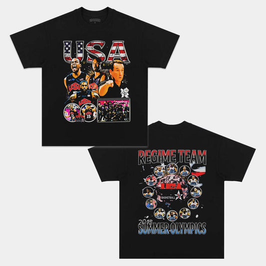 USA TEAM VINTAGE TEE Style001