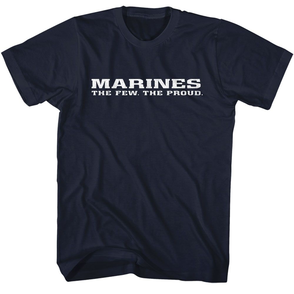 Marines - US Marines The Few The Proud - Short Sleeve - Adult - T-Shirt - clothing by TeeHivey.com