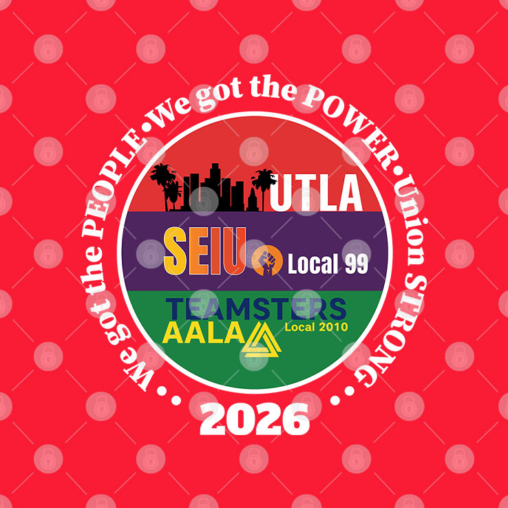 UTLA SEIU AALA Unions Strong T Shirt