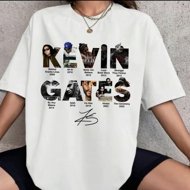 Vintage Kevinn Gatess Album With Signature Unisex Tshirt Sweatshirt Hoodie
