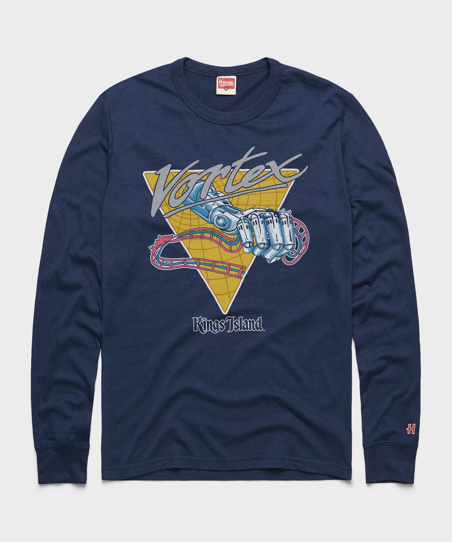 Vortex Kings Island Long Sleeve Tee