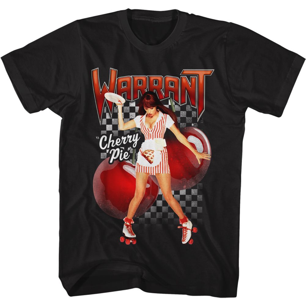 Warrant - Cherry Pie 4 - Short Sleeve - Adult - T-Shirt - clothing by TeeHivey.com
