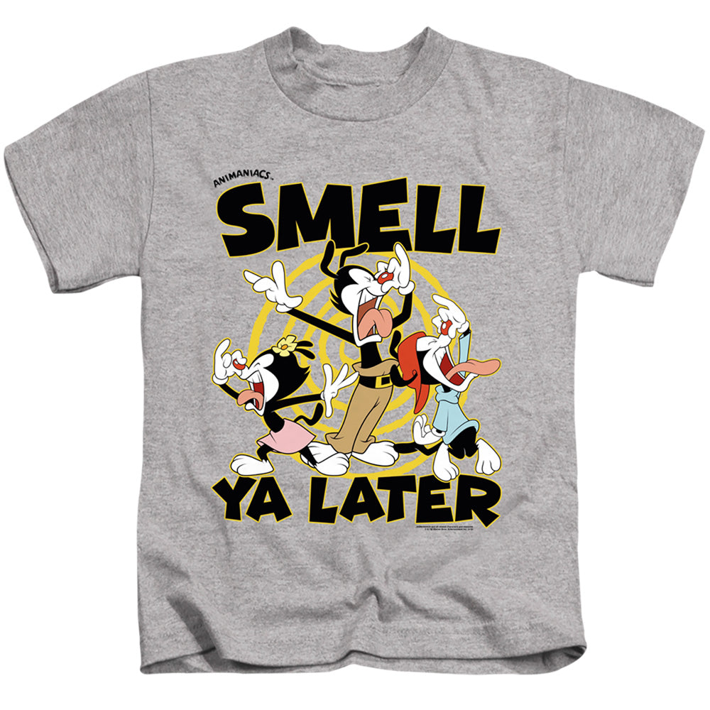Animaniacs ell Ya Later Juvenile Kids Youth T Shirt Athletic Heather - clothing by TeeHivey.com