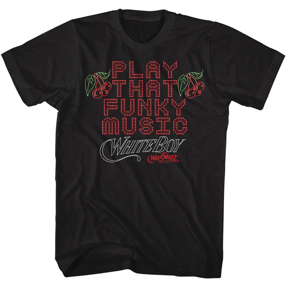 Wild Cherry - Funky Music Lights - Short Sleeve - Adult - T-Shirt - clothing by TeeHivey.com