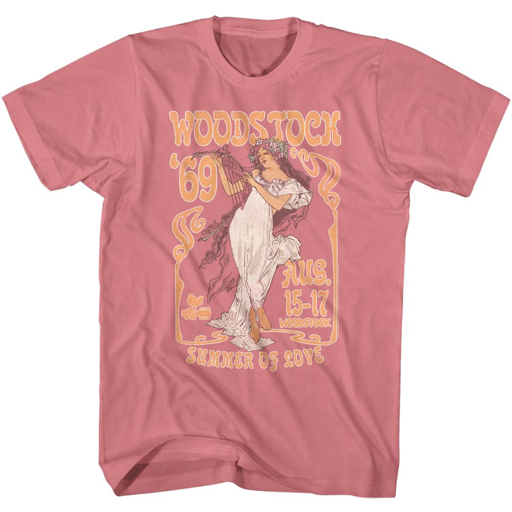 Woodstock - Flower Child - Short Sleeve - Adult - T-Shirt - clothing by TeeHivey.com