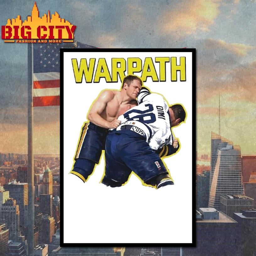 Warpath Rayzor Rob Ray Buffalo Sabres Vs Tie Domi Toronto Maple Leafs Shirt