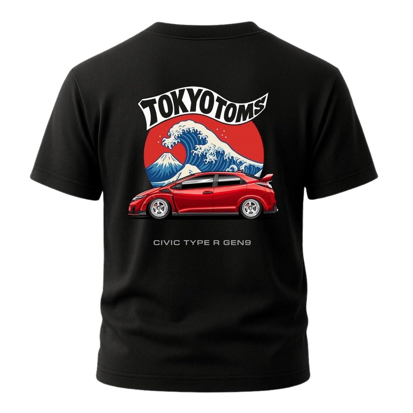 Tokyo Toms Honda Civic Gen 9 Wave T-Shirt