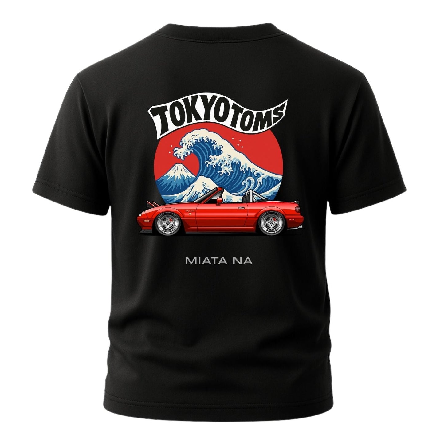 Tokyo Toms Mazda Miata NA Wave T-Shirt