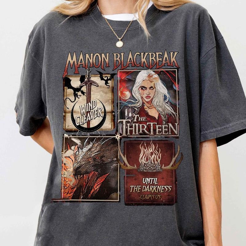 We Are The Thirteen Shirt From Now Until The Darkness Claims, Acotar Crescent City, Manon Blackbeak Throne Of Glass Shirt, Sjm Bookish Shirt