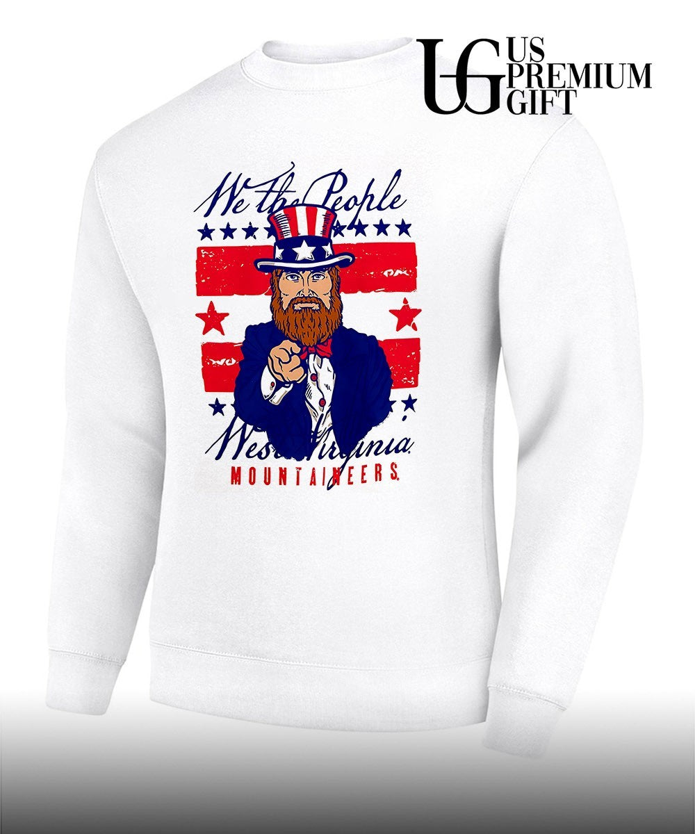 West Virginia Mountaineers Uncle Sam We the People shirt