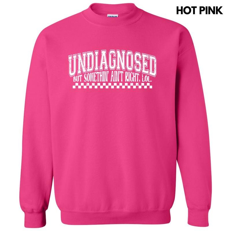 White Undiagnosed Sweatshirt 'NLB'